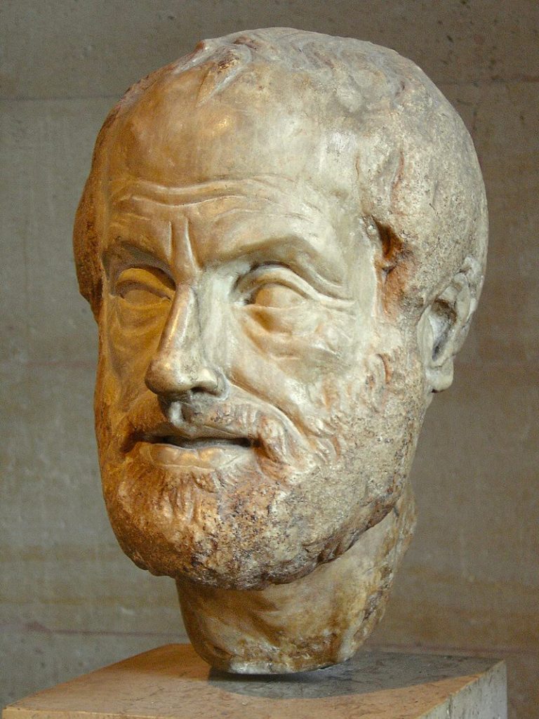Arystoteles - rzeźba